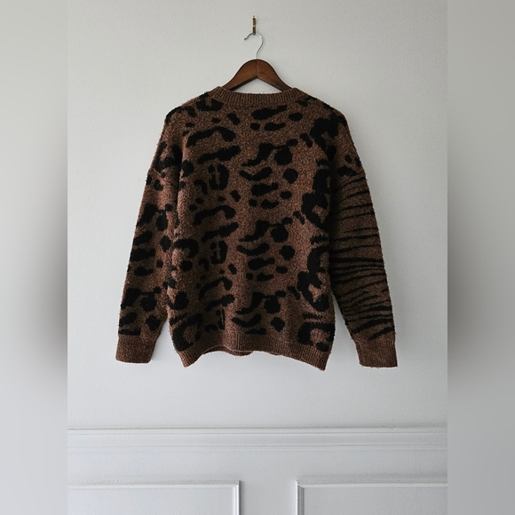 RD style animal print sweater - Picture 2 of 6